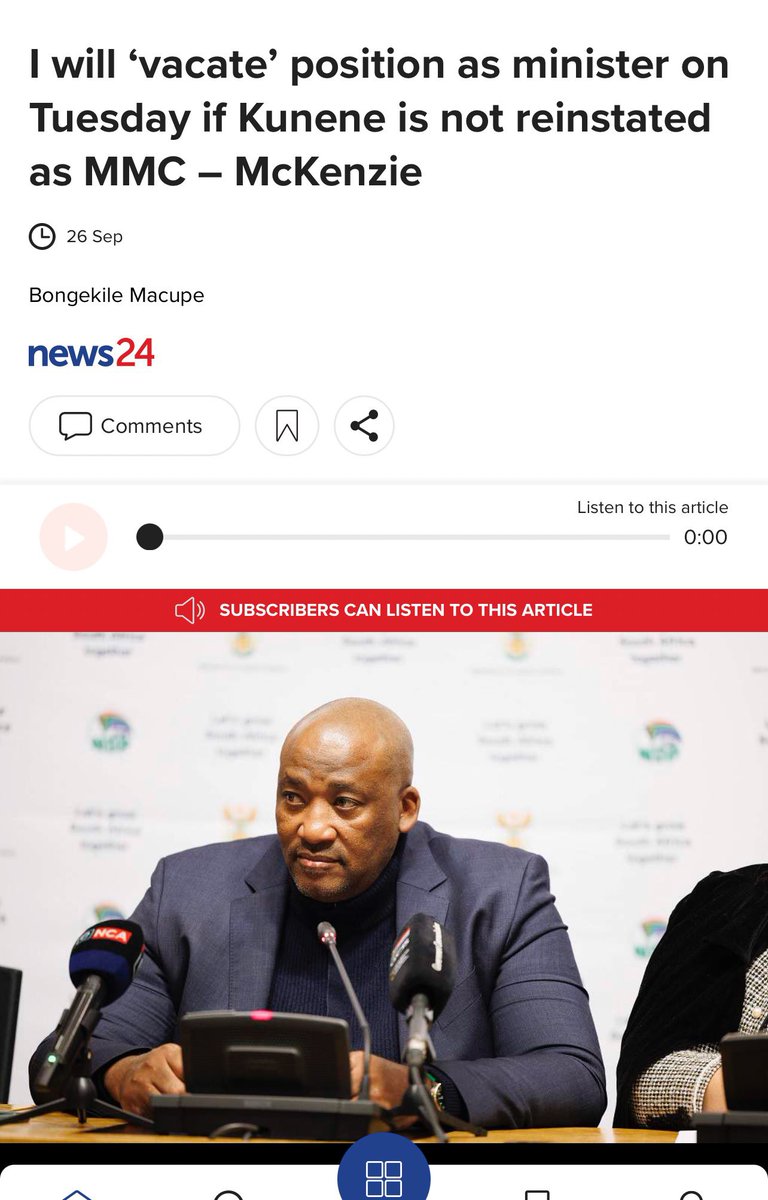 Honorable Minister <a href="/GaytonMcK/">Gayton McKenzie</a>, it's now Wednesdays, are you still occupying that seat?