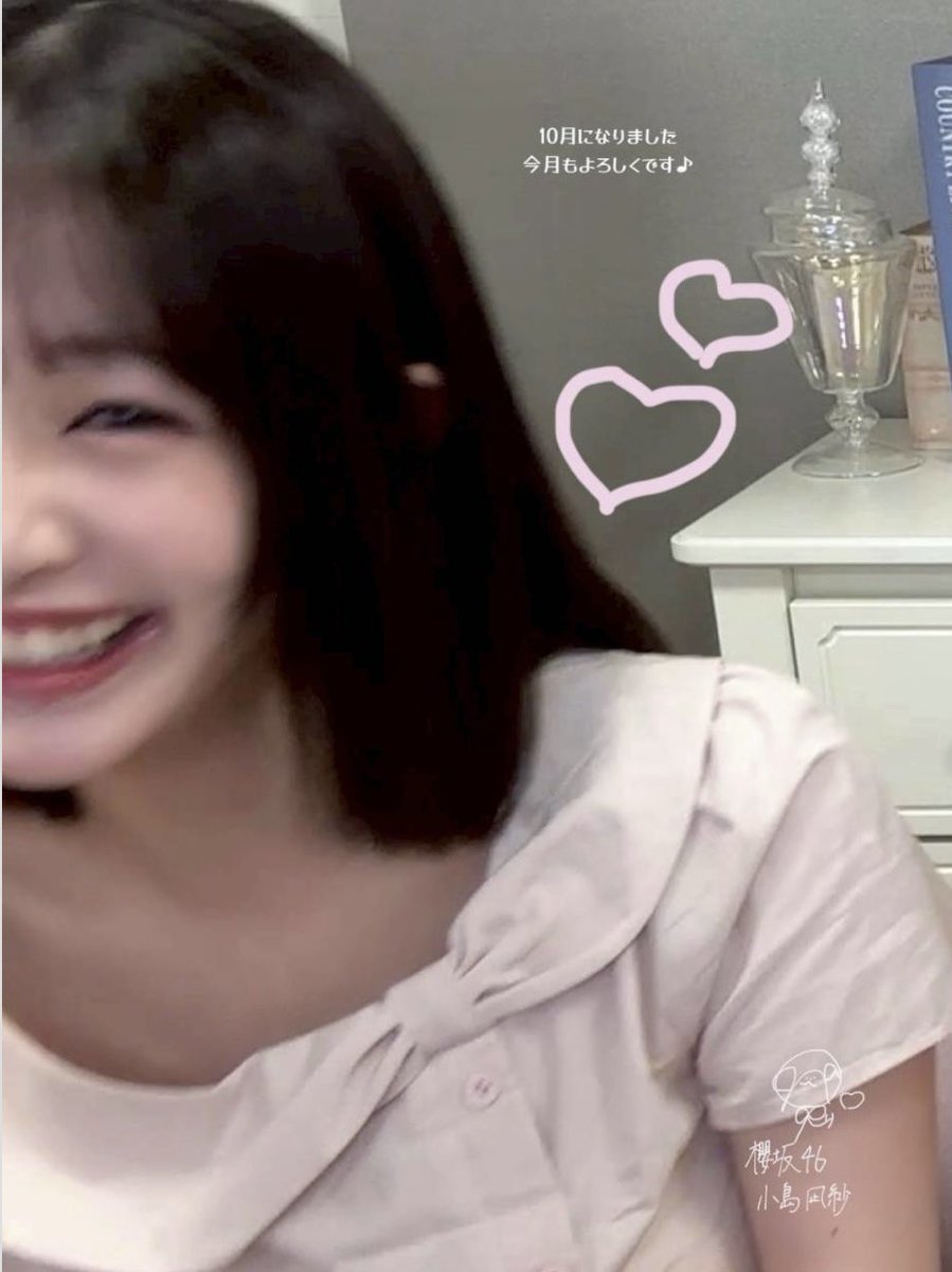 10月のグリーティングカード 🎹 #櫻坂46 #小島凪紗