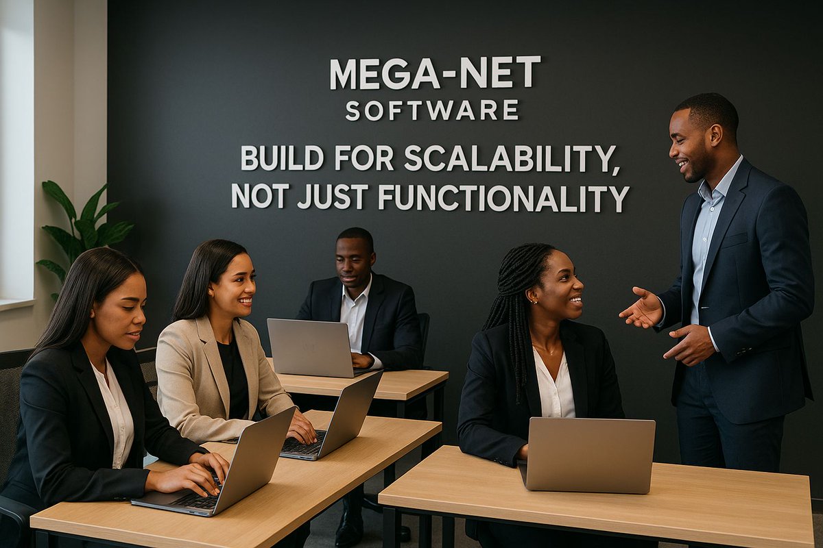 FredrickUghimi's tweet image. 💡 #WisdomWednesday
In software engineering:
👉 Don’t just build for today’s needs.
👉 Build for growth.
At Mega-Net Software, our solutions (HospitalPro, SchoolPro, GuestsPro, etc.) are designed to scale, stay maintainable & deliver long-term value. 🚀
#MegaNetSoftware #BesPract