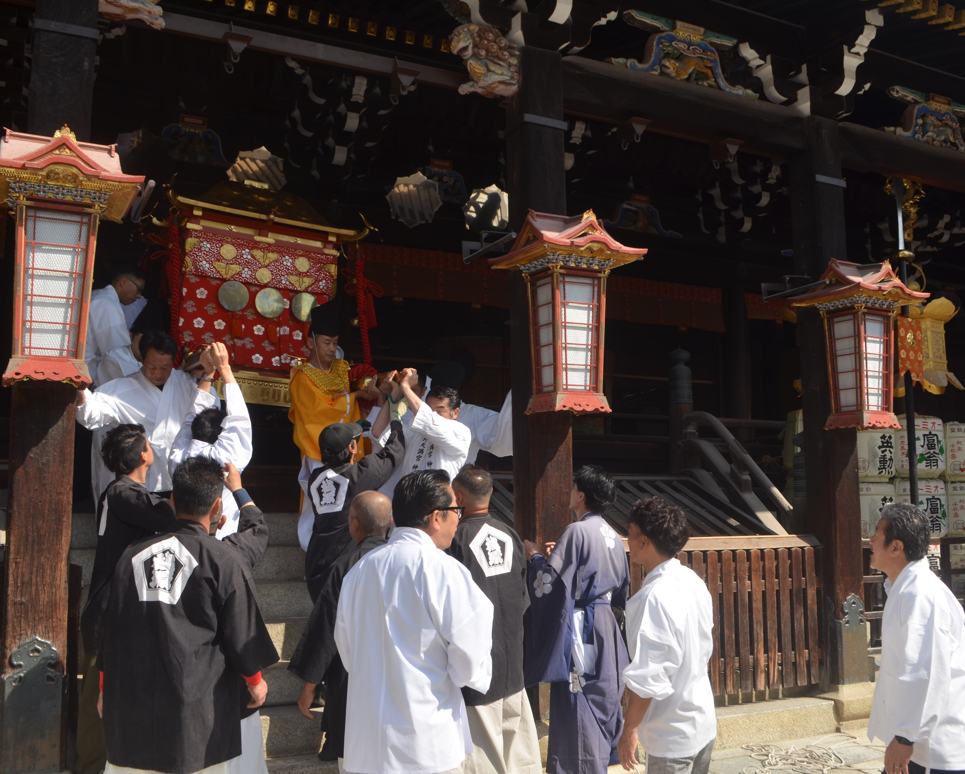 縣社北野天満神社 千二十五年大祭記念 錫杯 薩摩錫 当時物 昭和3年 1928年 北野祭 神幸祭・還幸祭 - 北野天満宮