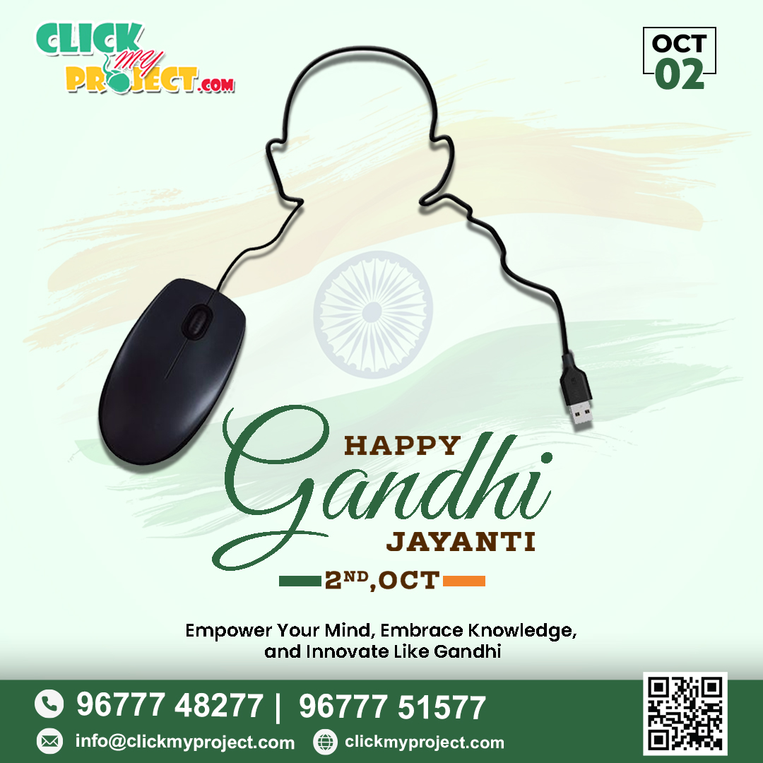 ClickMyProject's tweet image. 🎈 Happy Gandhi Jayanti 🎈
🔗 website: clickmyproject.com
#happygandhijayanti #gandhijayanti2025 #india #independence #freedom #unity #nonviolence #truth #peace #inspiration #leaders #nationalpride #digitalindia #makeinindia #innovation #education #motivation
