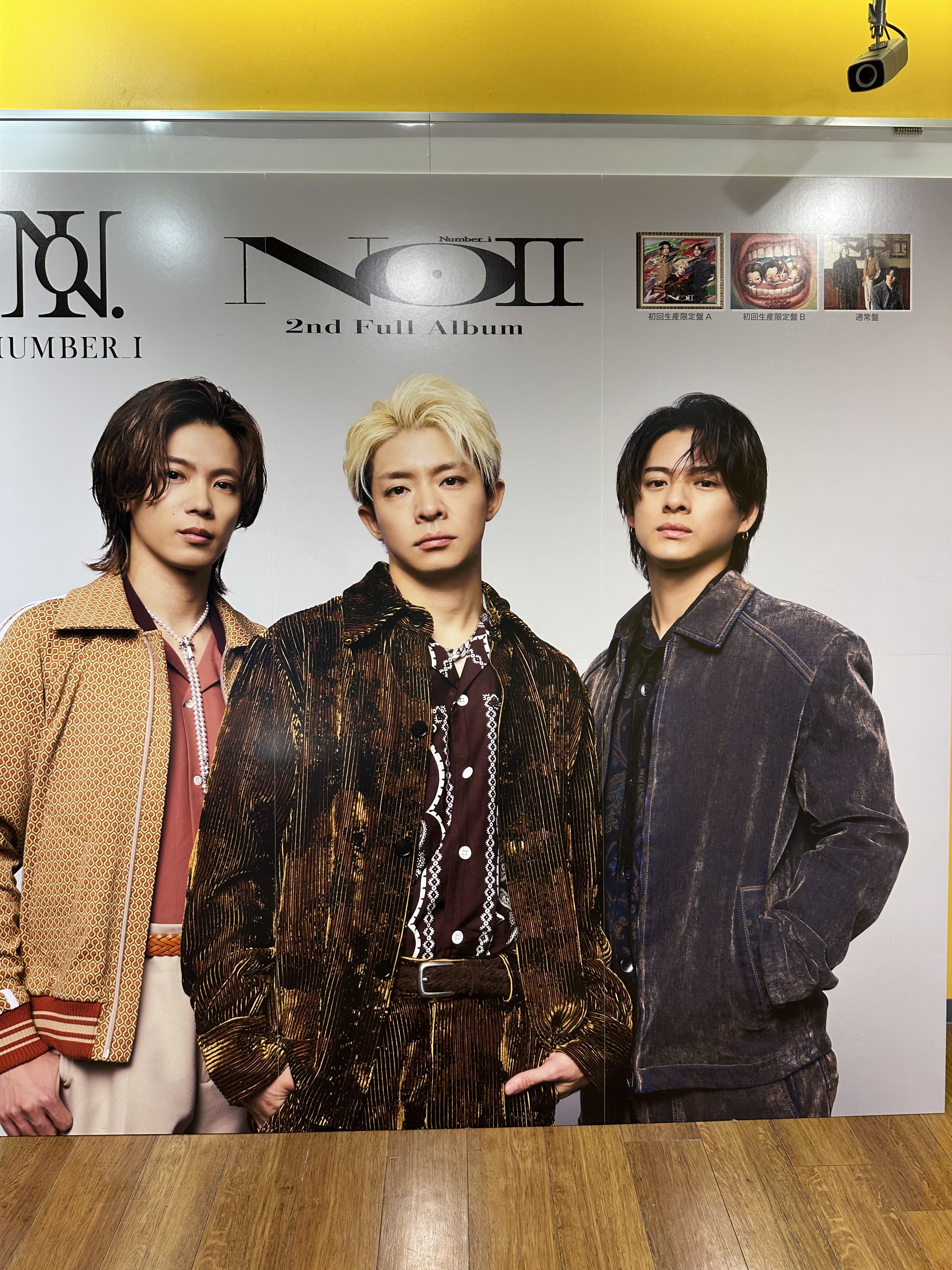Number_i No.Ⅱ初回限定盤A ・B・通常盤・タワレコ特典ステッカー付き Number_iの新作アルバム『No.Ⅱ』、タワーレコード全店舗で販売