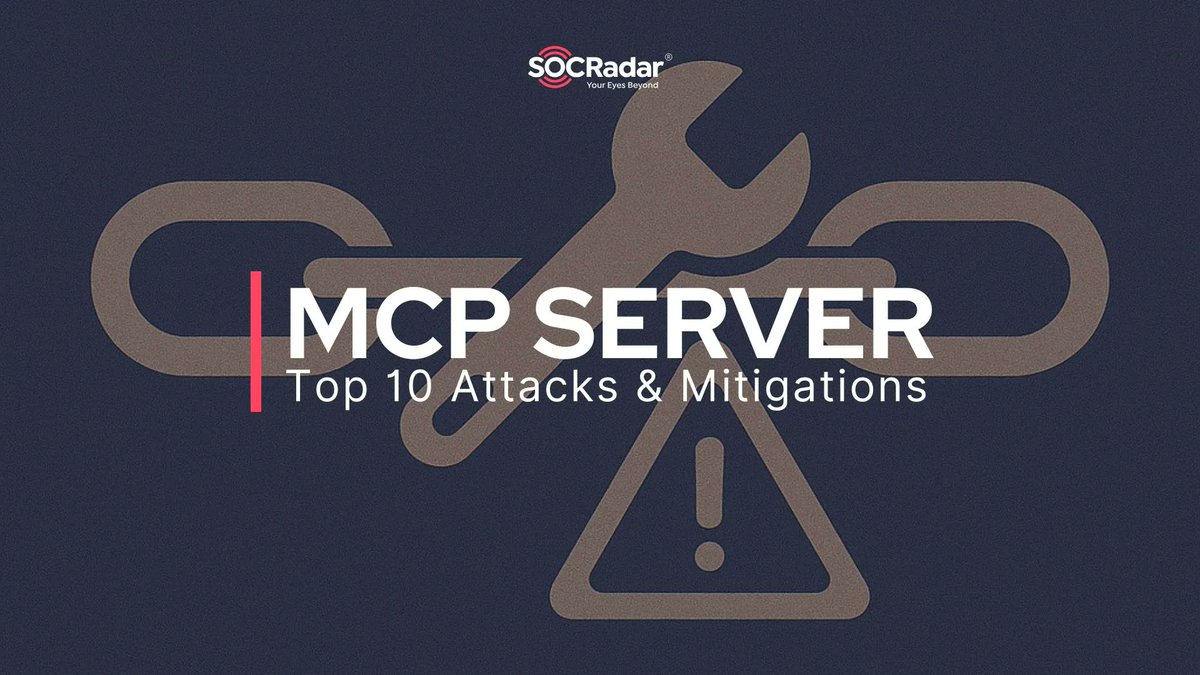 socradar's tweet image. MCP Servers are powering the future of AI automation, but with new capabilities come new risks.
Check out the Top 10 MCP Attacks & Mitigations to innovate securely.
👉 socradar.io/top-10-mcp-ser…
#MCP #cybersecuritysolutions #AI