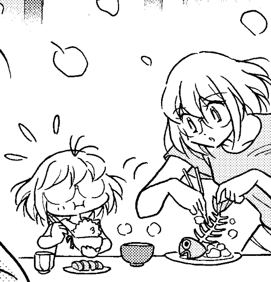 お魚の骨が喉に引っかかったら大変 