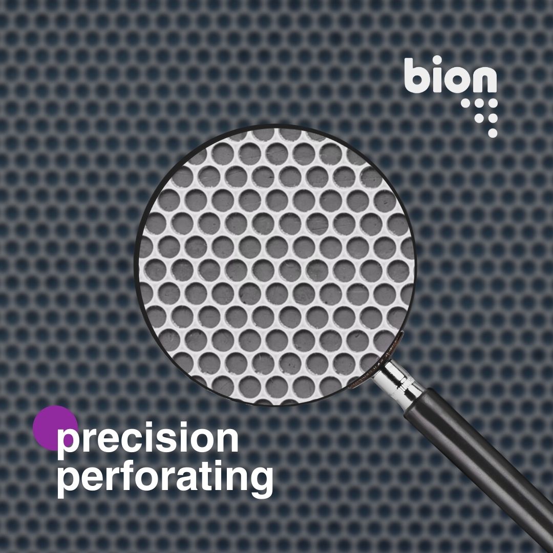 robertbion's tweet image. Precision on point. 👌

With 60+ years of experience, we’ve mastered the art of #perforation - backed by the right machinery, #tooling, technical know-how and an end-to-end service that takes care of every detail.

✉️ websales@bion.co.uk

#PerforatedMetal #UKmfg