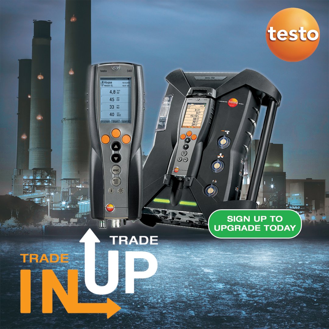 🚀 Upgrade your performance with Testo! 💨

For a limited time, trade in any equivalent analyser and get 20% off a Testo industrial emission analyser🔧

Don’t miss out 👉testo.pulse.ly/eo308bvfrs

#EmissionsTesting #IndustrialEfficiency #Testo