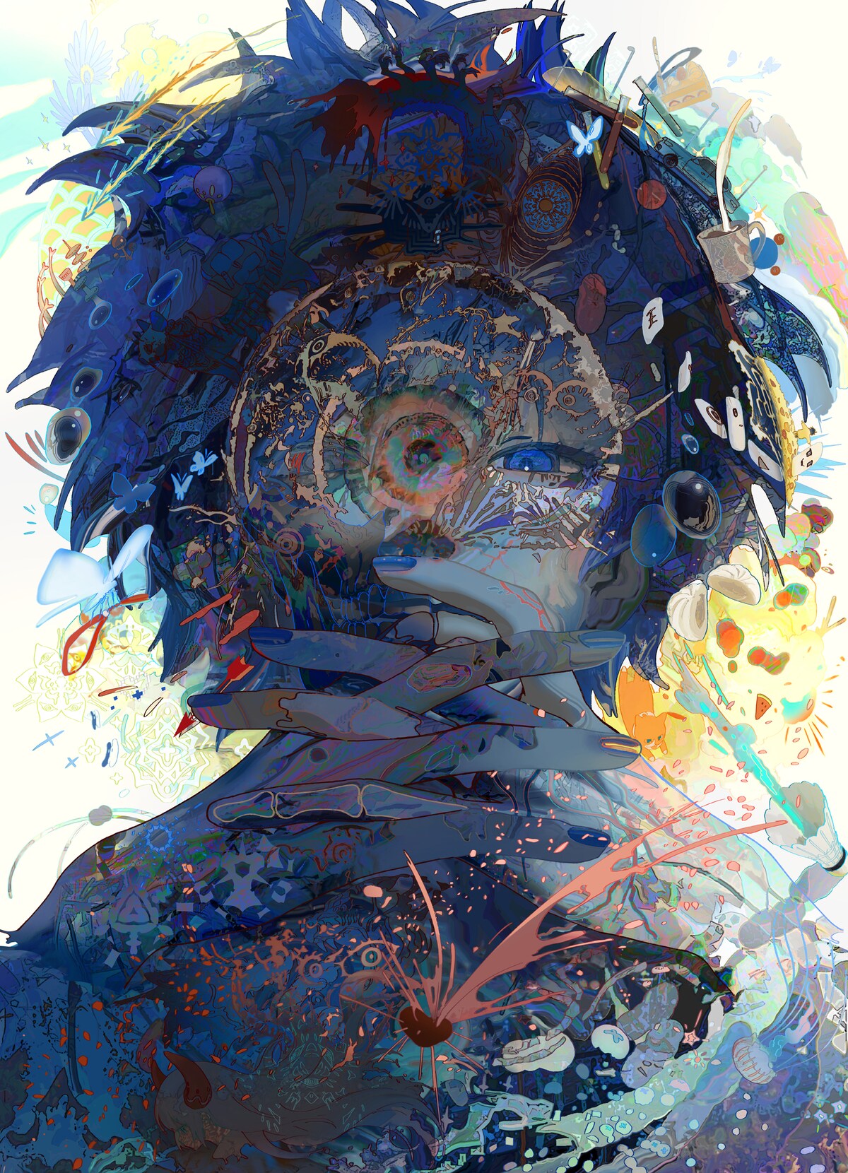 Under Blue 公演中に本人が投げたキーホルダーグッズ Amazon.co.jp: [WAKU] おじくらランダムアクリルキーホルダー2個