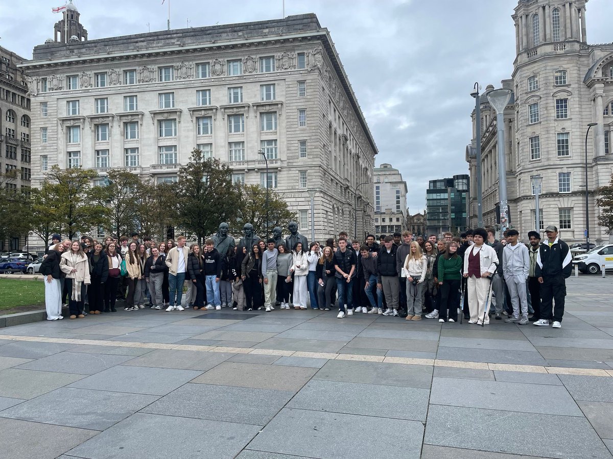 We’ve arrived in Liverpool with Year 12 starting the day on the famous <a href="/MerseyFerries/">Mersey Ferries</a> before exploring this wonderful city #Liverpool #sixthform