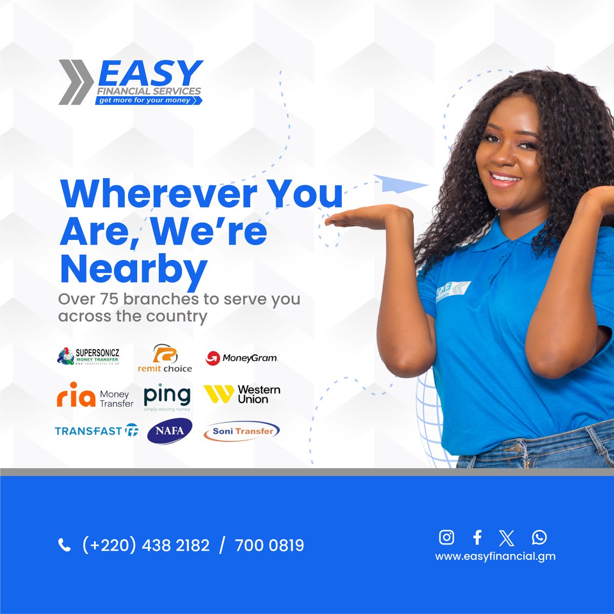 EasyFinancialgm's tweet photo. 🌍 No matter where you are, Easy Financial is near with 75+ branches across the country! Visit any Easy Financial branch today and experience #TheEasyWay! 🚀 https://t.co/dLDdTwY8WN