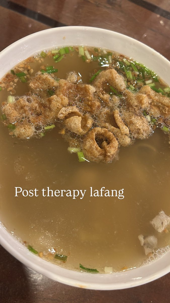 jeannieDV's tweet image. Post Physical Therapy session lafang! 
#Batchoy