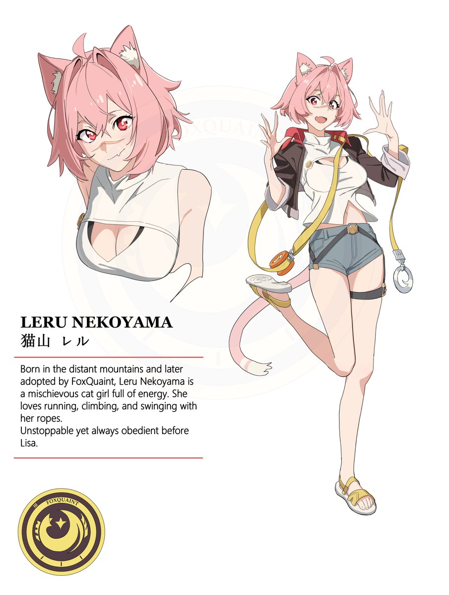 TheDicardo's tweet photo. Leru Nekoyama [ 猫山 レル ]

#FoxQuaint #OC #イラスト #創作キャラ #characterdesign #キャラクターデザイン https://t.co/GO3FVRueAr