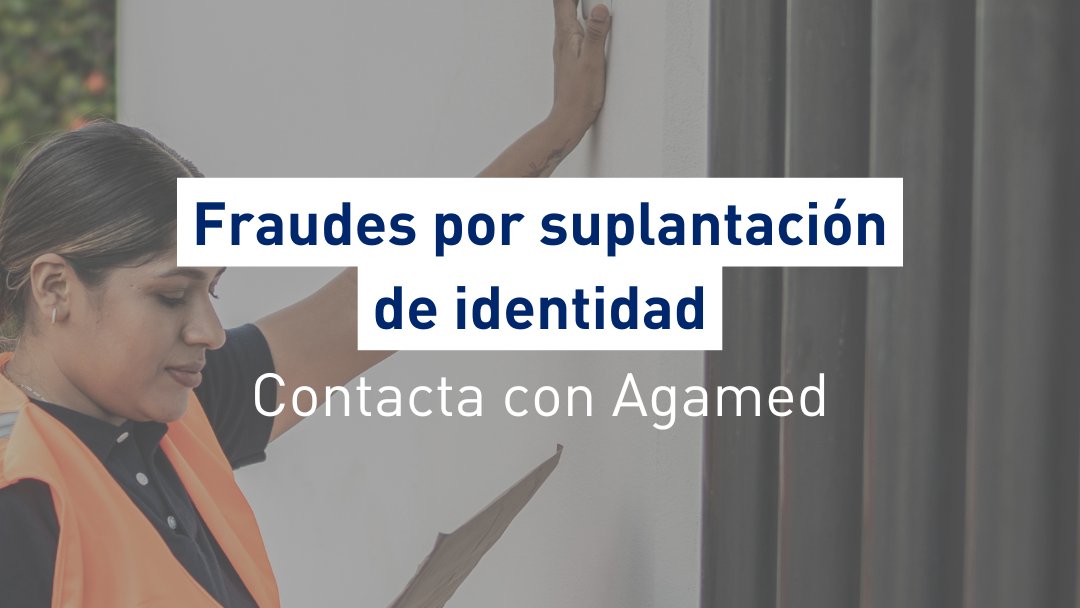 💧 Protégete ante posibles fraudes. Si recibes mensajes o visitas sospechosas, recuerda:

✔️ Nuestro personal está siempre acreditado
✔️ Nunca pedimos datos bancarios por canales no oficiales

Consulta 👉 agamed.es/canales-de-con…

#AgamedContigo
