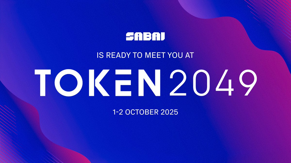 🚀 We’re at TOKEN2049 Singapore!
Here to network, chat, and connect. If you’re around, let’s meet and talk all things tokenization!

#TOKEN2049