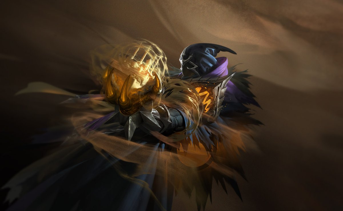 New Skin's Splash Art: Azzen'Ka, Aleister (Rank Season) Revamp Hero's ...