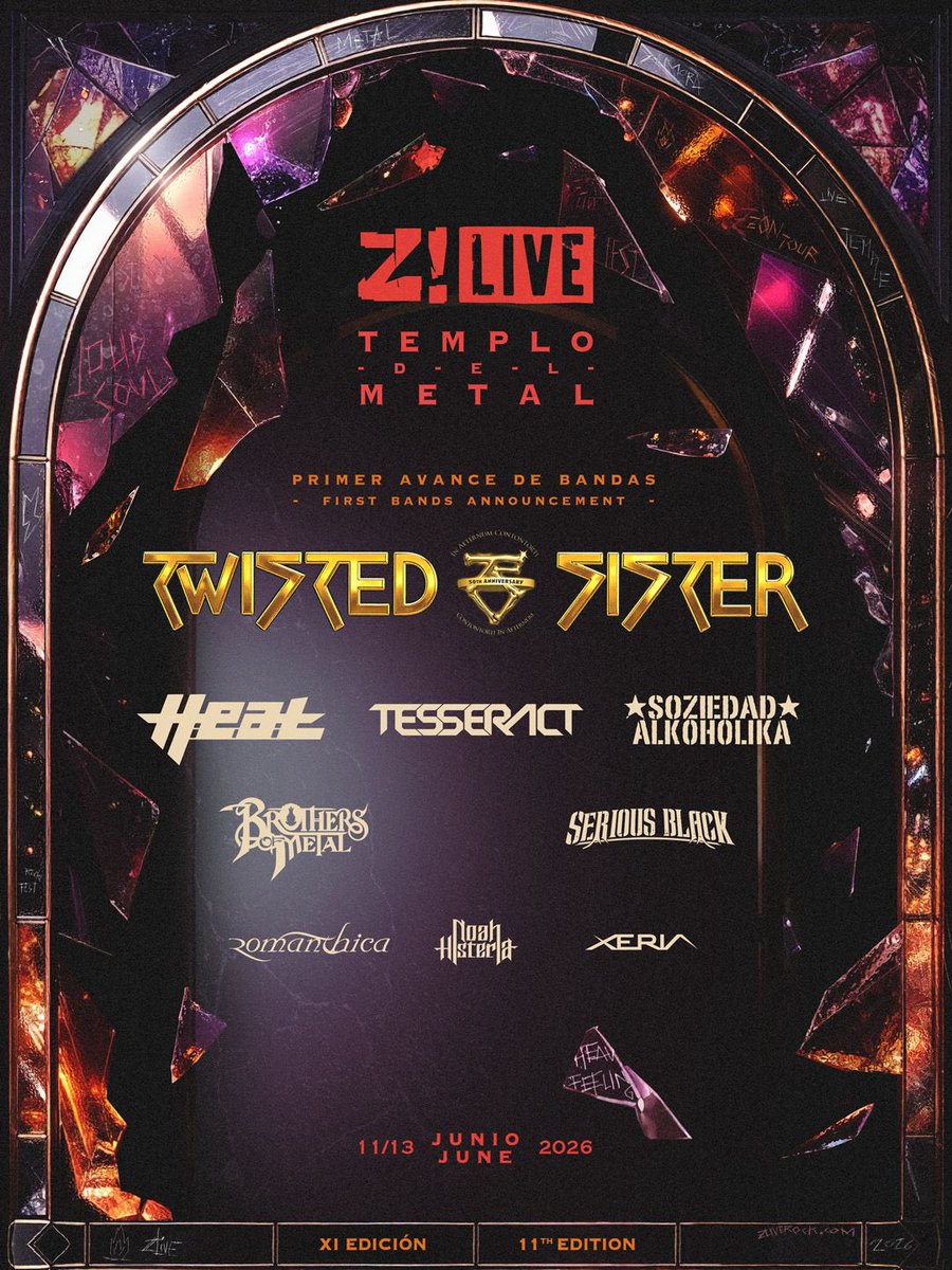 romanthica's tweet image. Nos alegra poder anunciar una de las primeras fechas para el próximo año donde Romanthica estará presente en el cartel de la XI edición del Z! LIVE 2026.

+ info @zliveoficial | zliverock.com | romanthica.com
