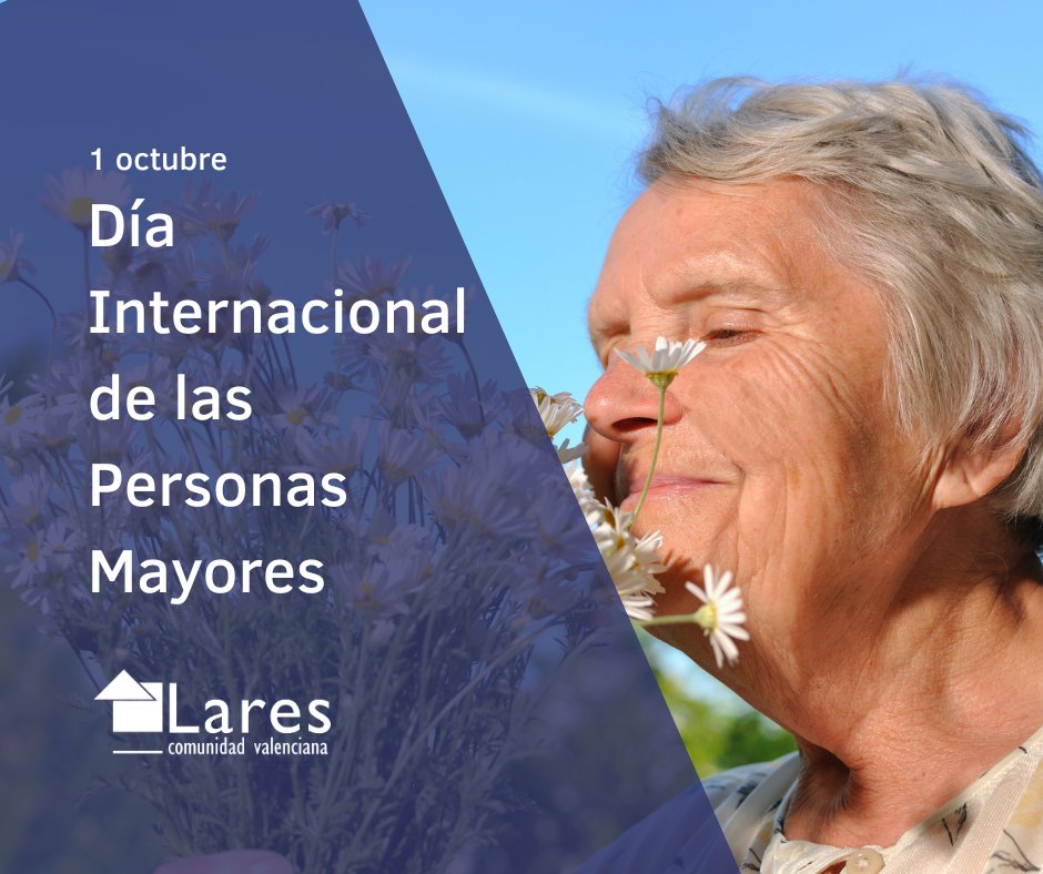 Hoy, 1 de octubre, conmemoramos el #DíaInternacionaldelasPersonasMayores Su voz, experiencia y compromiso transforman nuestras comunidades y nos recuerdan que una sociedad inclusiva se construyen con todas las generaciones. 
#LaresCV #DignidadyDerechos #PersonasMayores