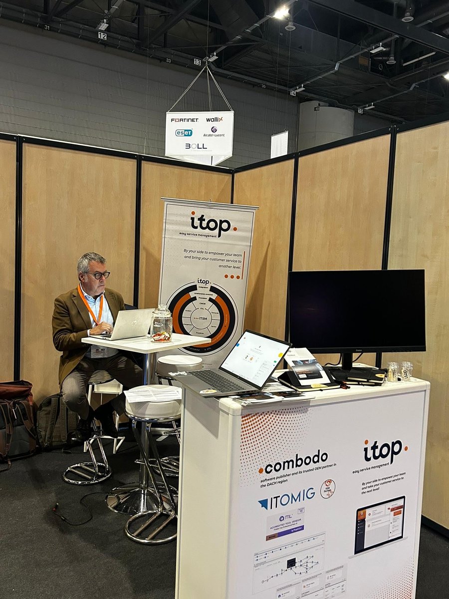 iTopByCombodo's tweet image. 🚨 Live from the #SwissITForums Geneva!
Meet us today and tomorrow at Stand IT85 with our partner @itomig_gmbh — let’s talk #ITSM, #OpenSource & iTop 🚀
#iTop #Combodo