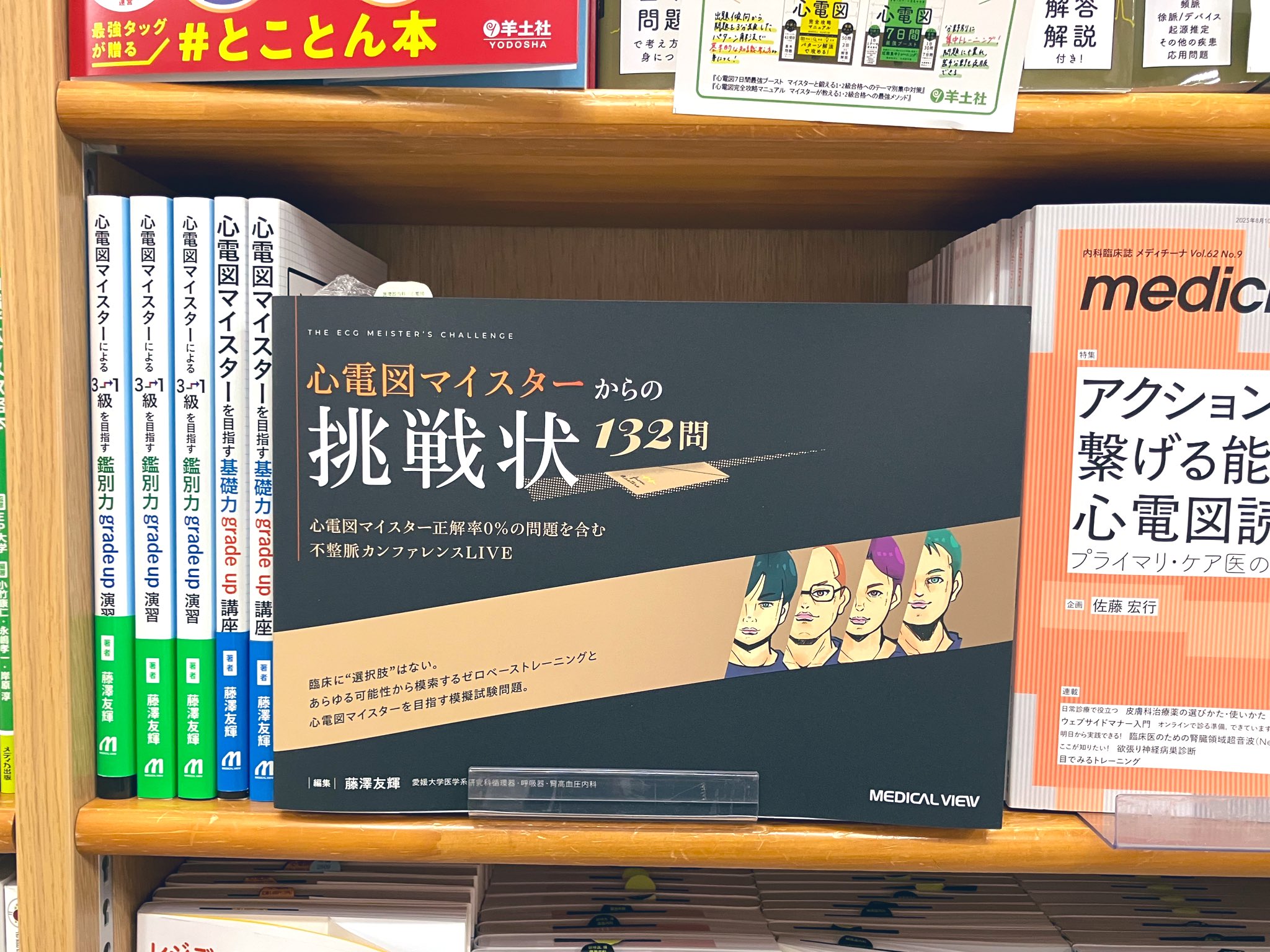 心電図マイスターからの挑戦状 132問 心電図マイスターからの挑戦状