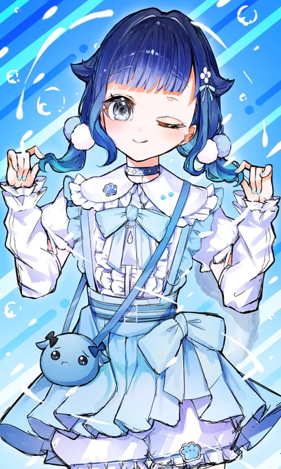 #つむぎふと 新衣装本当に可愛い