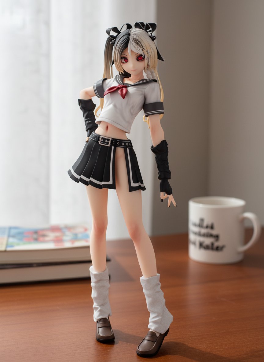 新しいスカート！
R-18判定をもらわずにノーパンであることを示せないかと試行錯誤したらこうなりました。
AIでフィギュア化しても普通に行ける。やったぜぃ。

#シーエ