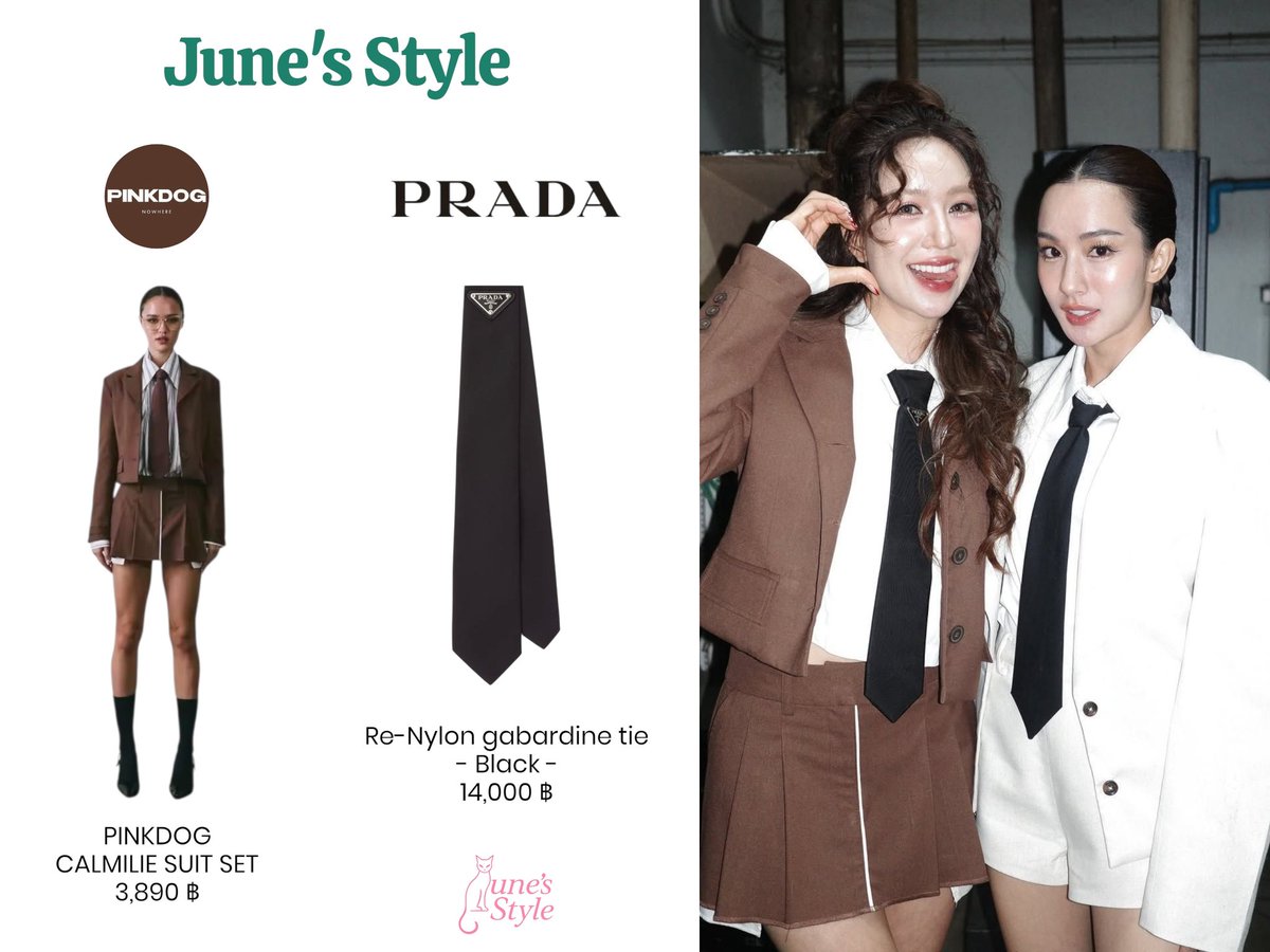 JuneStyle2568's tweet image. 👑 June&apos;s Style 👑
น่ารักสุดคนนี้🩷🩷

#Junenannirin 
#JunenannirinStyle 
#EnjoyJune