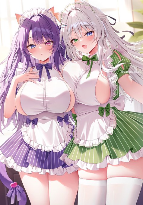 い～っぱいご奉仕してあげるね💜💚 