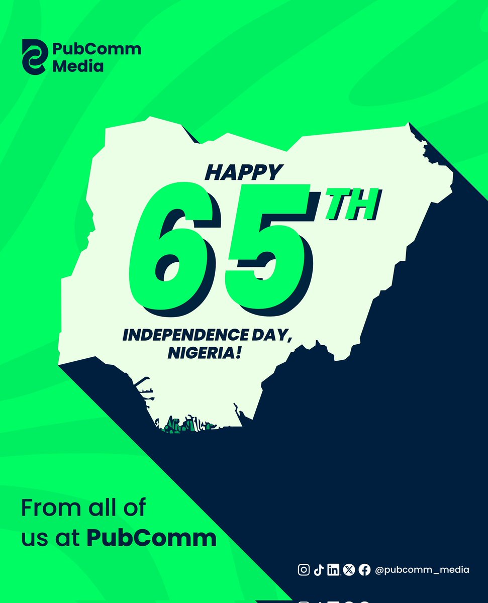 Happy Independence Day, Nigeria! 🇳🇬✨

Just as our nation fought for freedom 65 years ago, every business owner is fighting for a different kind of freedom today — ⛓️‍💥 freedom from debt, from obscurity, from struggling to find customers 🛍️👨‍👨‍👦‍👦. 

#NigeriaAt65 #IndependenceDay