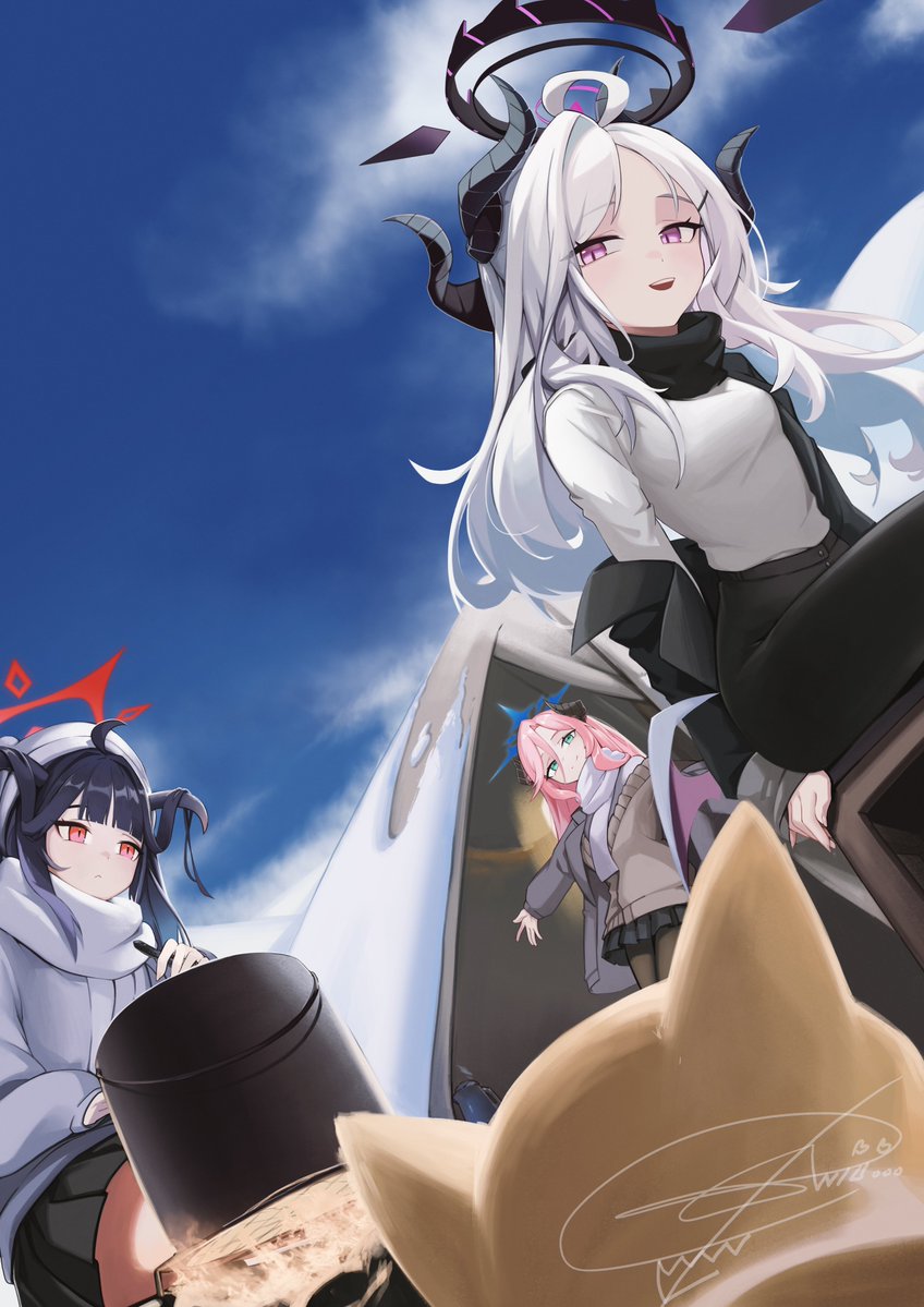冬ゲヘナキャンプ
#ブルアカ