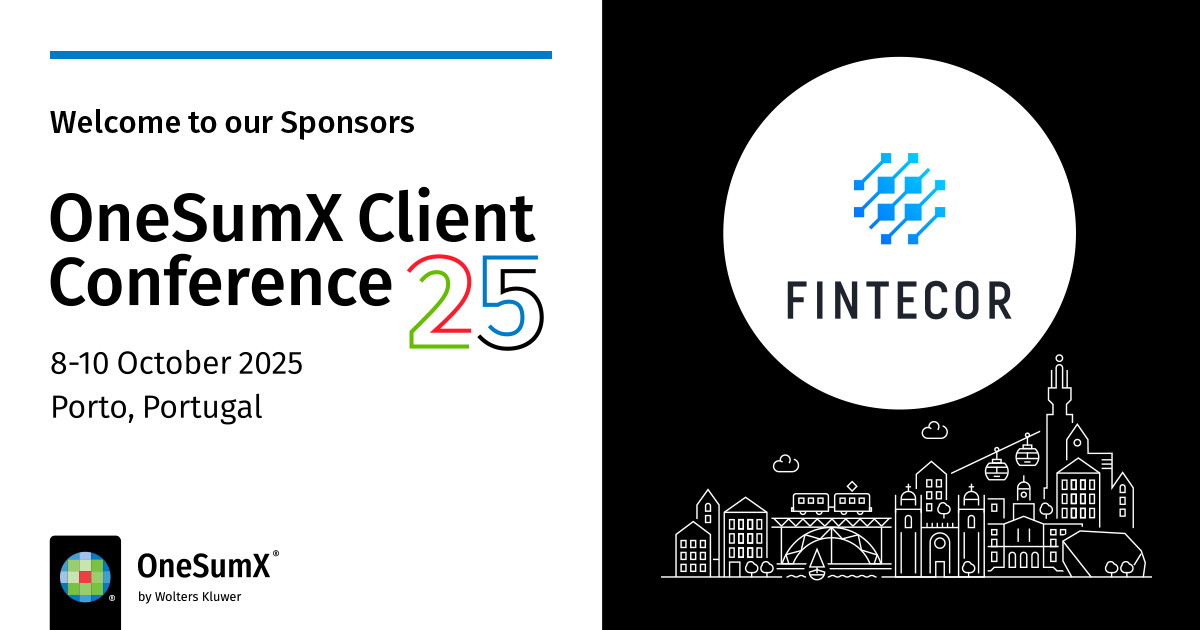 OneSumX_FRR's tweet image. We’re delighted to welcome FINTECOR at the #OneSumXClientConference2025!

Thank you for supporting this year’s event and helping us shape the future of finance, risk, and regulatory reporting.

We look forward to your contributions to the conversation!

#WoltersKluwer #OneSumX…