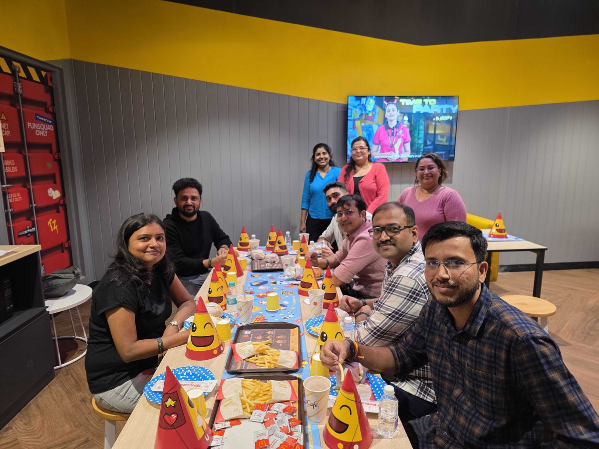 infracloudio's tweet image. Last weekend was filled with fun, competition, and fantastic energy. Nothing beats a little team spirit and a lot of laughter.

Huge shoutout to everyone who made it so memorable 🎈🎉

Swipe for the highlights!

#ComeTogether #Improving @improving