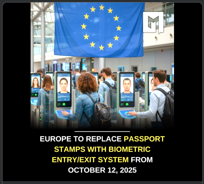 DBigbags's tweet photo. why is nobody complaining about this ..no travel without face scans and finger prints , disgrace https://t.co/1ZRvniBaRW