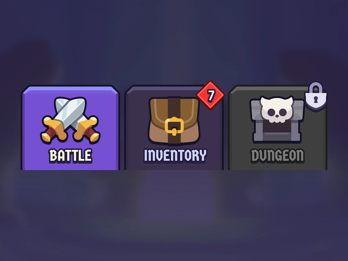 LayerLabGames's tweet image. GUI Pro- Fantasy Hero
Menu