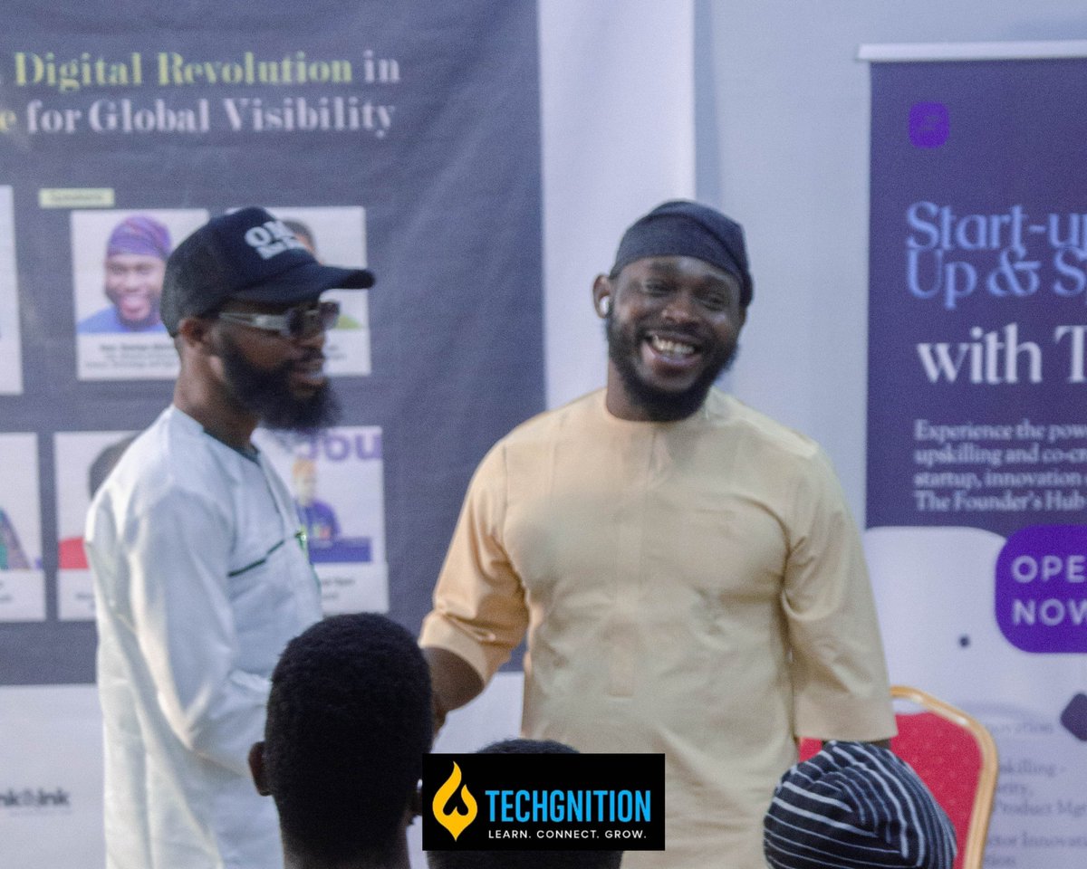 techgnition's tweet image. We extend our heartfelt gratitude to our Master of Ceremony, @babawalepopoola  whose energy, wit, and charisma kept the entire Techgnition 1.0 experience alive and engaging.

Thank you, Hon. Babawale Popoola for making the conference flow effortlessly.