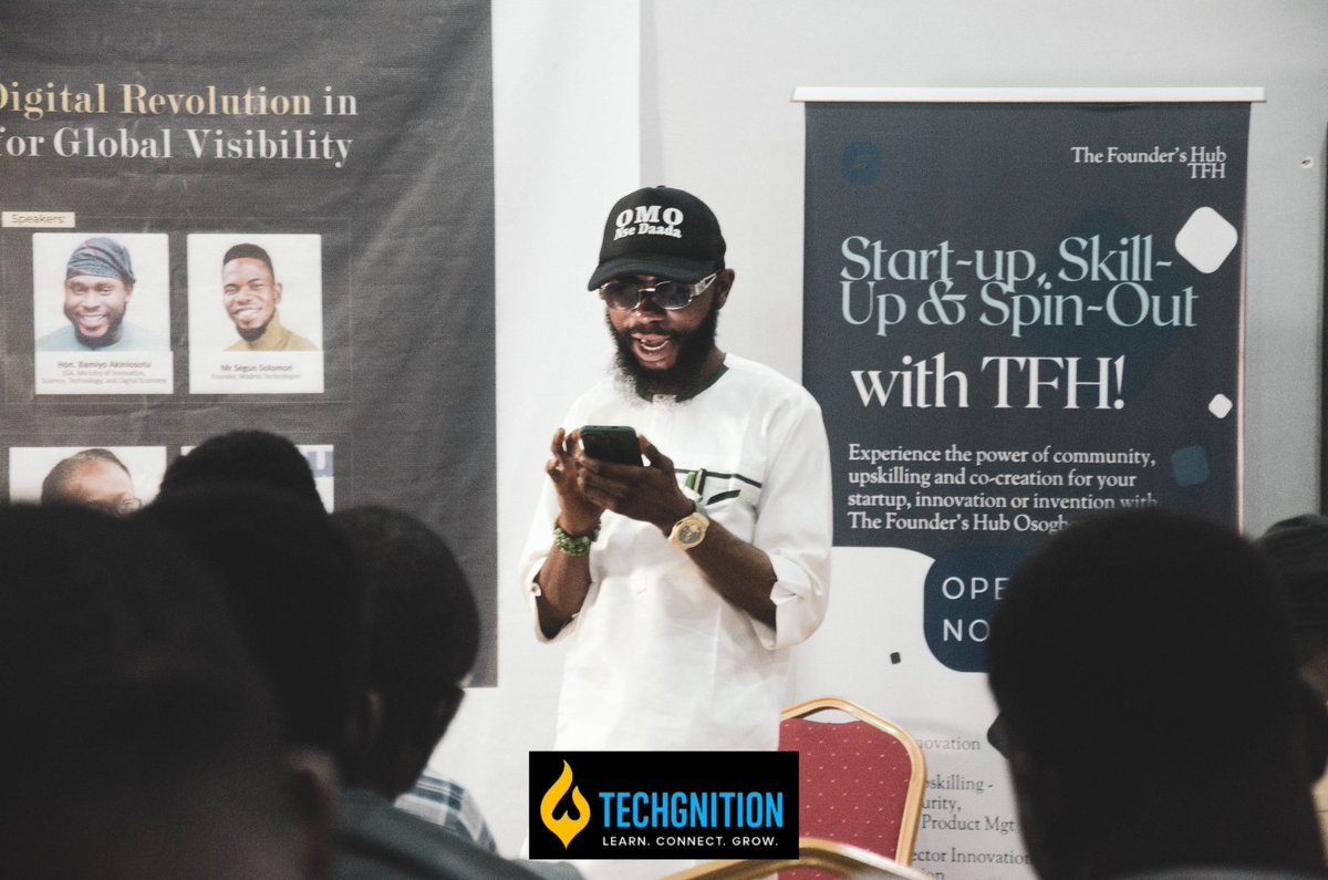 techgnition's tweet image. We extend our heartfelt gratitude to our Master of Ceremony, @babawalepopoola  whose energy, wit, and charisma kept the entire Techgnition 1.0 experience alive and engaging.

Thank you, Hon. Babawale Popoola for making the conference flow effortlessly.