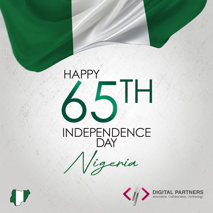 MyDPSystems's tweet photo. Happy Independence Day, Nigeria! 📷

From all of us at Digital Partners Systems, we celebrate our nation’s unity, strength, and progress.
May the future be brighter for every Nigerian.

#HappyIndependenceDay #NigeriaAt65 #DigitalPartnersSystems https://t.co/DZIicKXi6k