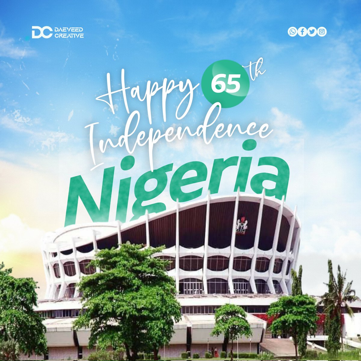 daeveedcreative's tweet photo. Happy Independence Day💚

#independenceday2025 
#Flyers #DesignInspiration https://t.co/covM75uRp8