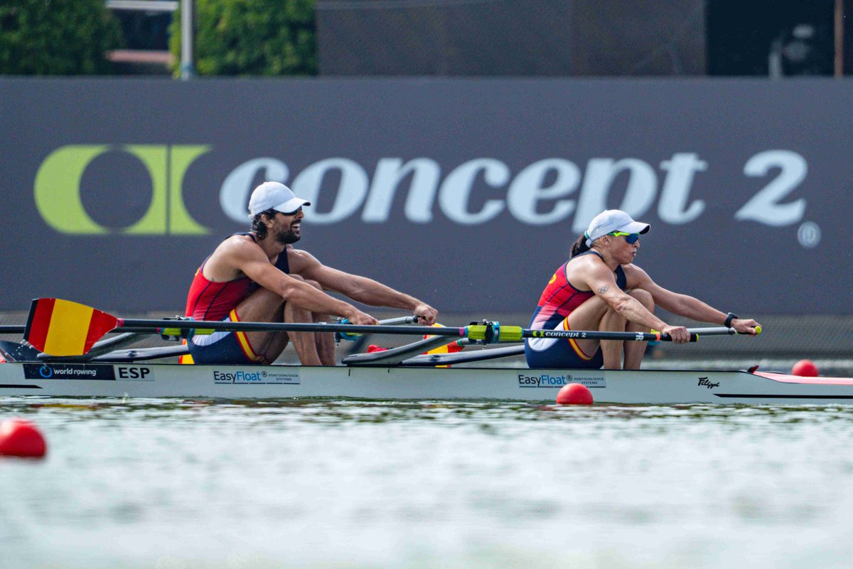 España roza las medallas en los Campeonatos del Mundo de Remo celebrados en Shanghai, con dos cuartos puestos. 
Enhorabuena y muchas gracias a todas/os las/los remeras/os del Equipo Nacional por confiar en los remos Concept2 para propulsarse en el agua.
📸2X Mixto Paralímpico