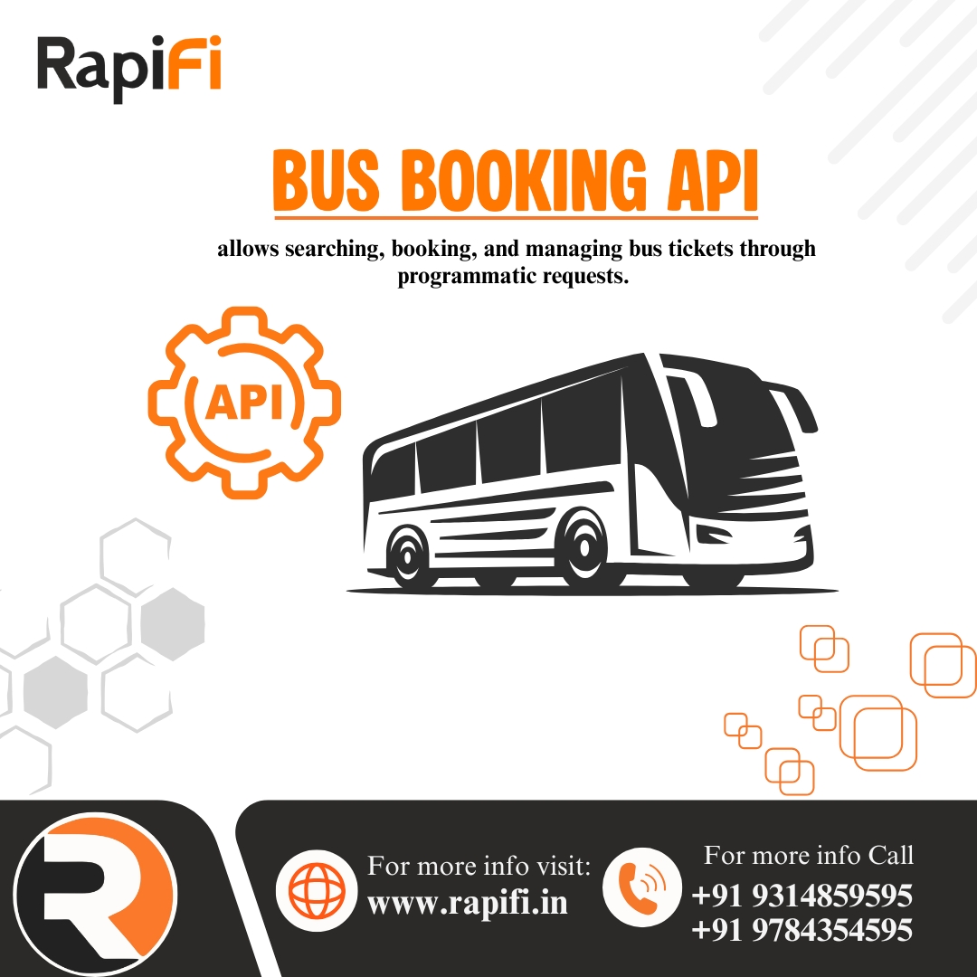 RapifiS84489's tweet image. 🚌 streamline your travel platform with our bus booking api!
easily search, book & manage bus tickets through programmatic requests. 🚀
👉 visit: rapifi.in
📞 +91 9314859595 | +91 9784354595
#busbookingapi #traveltech #apisolutions #busbooking #busapi