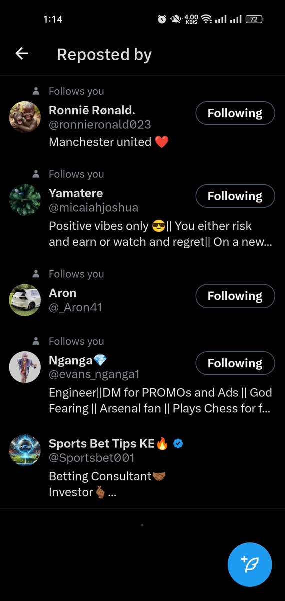 Loyals 🫶🏽 Make sure you retweet everything i post, ukijiona hapa paste 💯✅

Make sure to join our Channel 👉🏽 t.me/sports_tips_ke