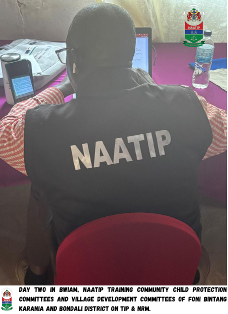 NaatipG's tweet photo. We have successfully concluded the two-day training in Foni Bwiam for Community Child Protection Committees and Village Development Committees of Foni Bintang Karanai and Bondali. https://t.co/TD2C67E81d