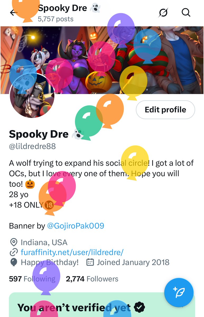 Dredre πΊ (@lildredre88) on Twitter photo The balloons have come for thee
Itβs birthday time! π The balloons have come for thee
Itβs birthday time! π