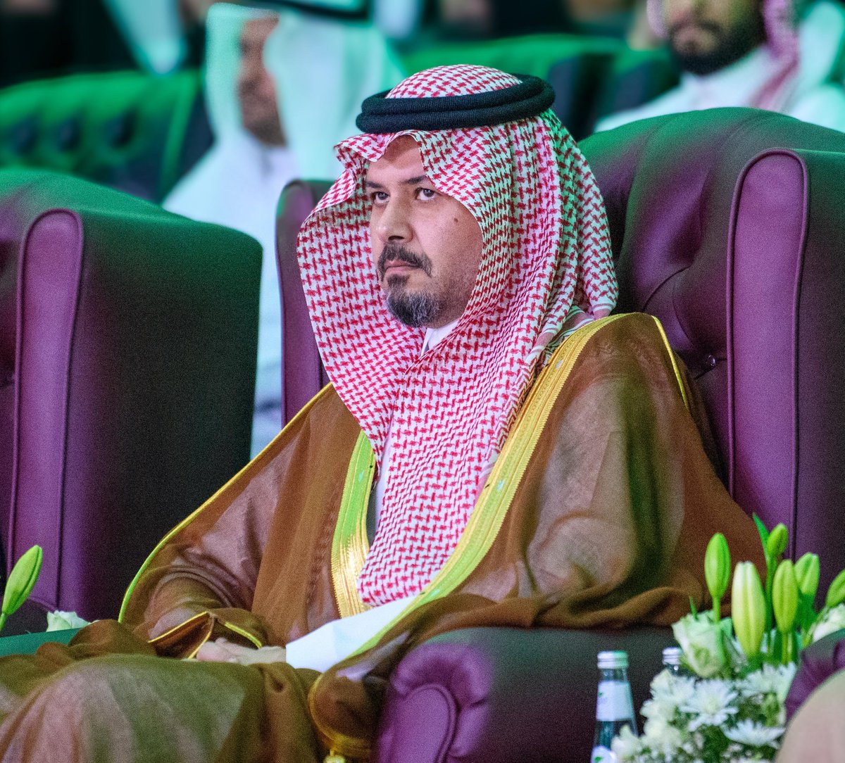 سمو أمير منطقة #المدينة_المنورة #سلمان_بن_سلطان يرعى حفل افتتاح مؤتمر الجيل الخامس من التعليم، الذي تنظمه جامعة طيبة <a href="/taibahu/">جامعة طيبة Taibah U</a>  بالشراكة مع إدارة تعليم المنطقة <a href="/MOE_MDI/">إدارة تعليم المدينة المنورة</a>، وجمعية طيبة التعليمية، والجمعية السعودية للعلوم التربوية والنفسية.