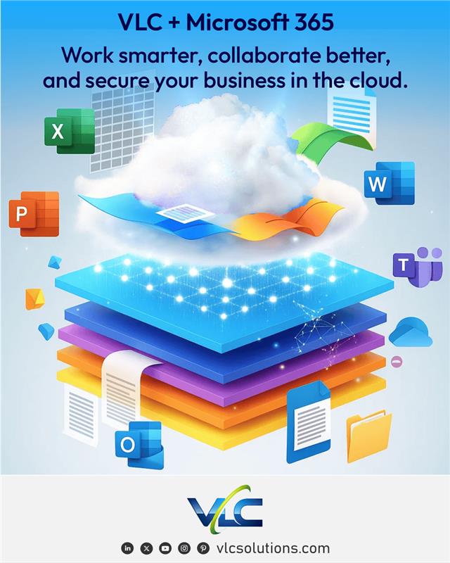 vlcsolutions's tweet image. VLC empowers your business with Microsoft 365, enhancing collaboration, security, and productivity. We provide intelligent apps and compliance tools for a connected, agile workplace designed for future success.
vlcsolutions.com/microsoft-365.…
#VLC #Microsoft365 #CloudSolutions