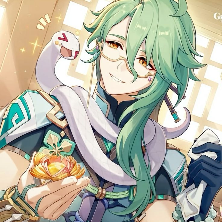 lempire_d's tweet photo. @ccgenshinero 💚🐍 https://t.co/6sLZvf4MbX