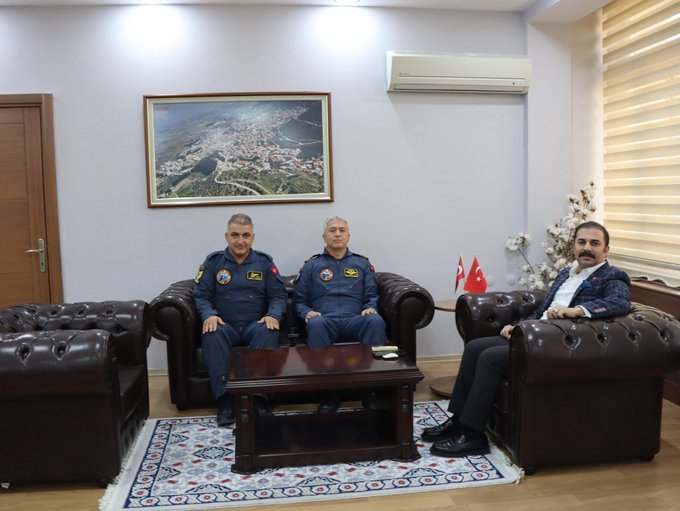 Sahil Güvenlik Komutanları Aydın’ı Ziyaret Etti