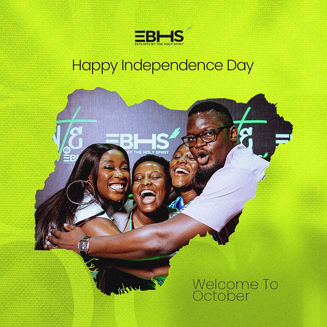 Happy Independence Day, Nigeria! 🇳🇬

Today, we celebrate the strength, resilience, and unity that binds us together as a people. From our rich culture to our vibrant spirit, Nigeria continues to shine as a nation full of promise and possibilities.

#HappyIndependenceDay #EBHS