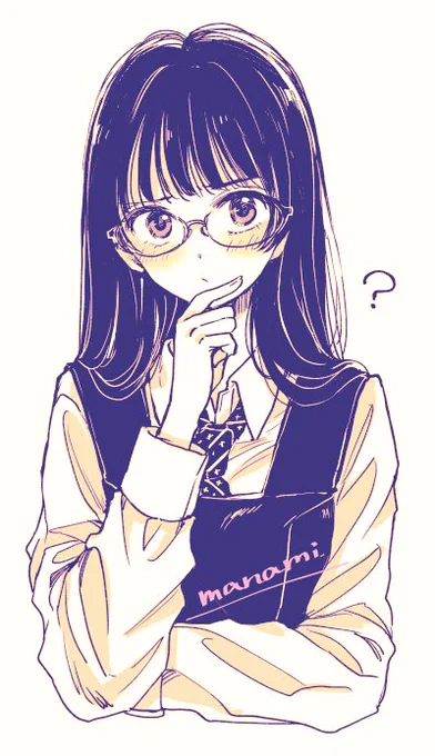 ひまわりさん連載中、宣伝のために毎年眼鏡の日にポストしてたので流れで今もなんとなく続けている。しかしらくがきの眼鏡率の高さよ。 #眼鏡の日 #メガネの日