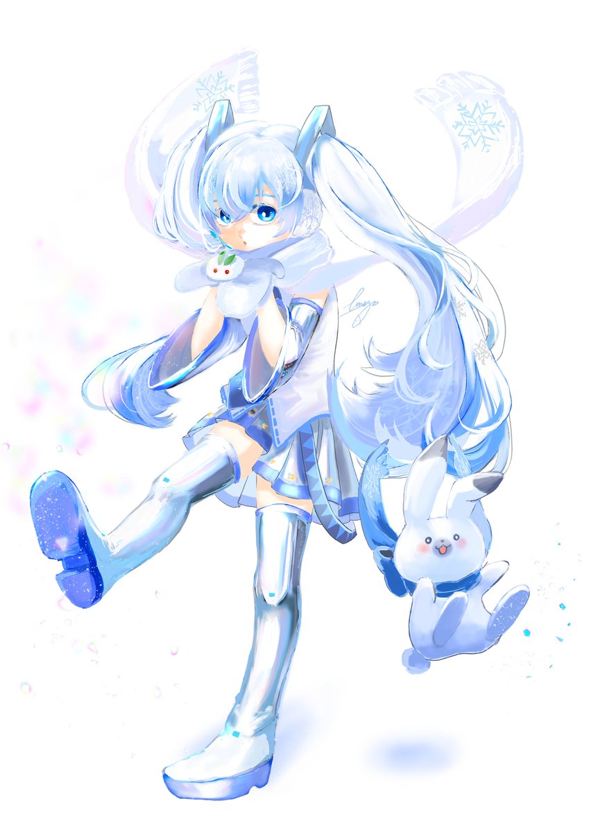 emekokko's tweet image. 応募間に合わなかった雪ミクイラスト供養させてください
ほんっっっとがんばったので、、どうか反応を🙏
#グッスマイラコン１２雪ミク #雪ミク