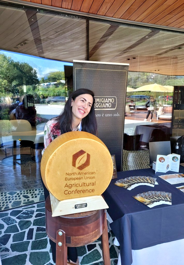 Nothing cheesy about this conference but a lot of cheese yes. naeu.eu 
#NAEU2025 <a href="/theonlyparmesan/">Parmigiano Reggiano</a>