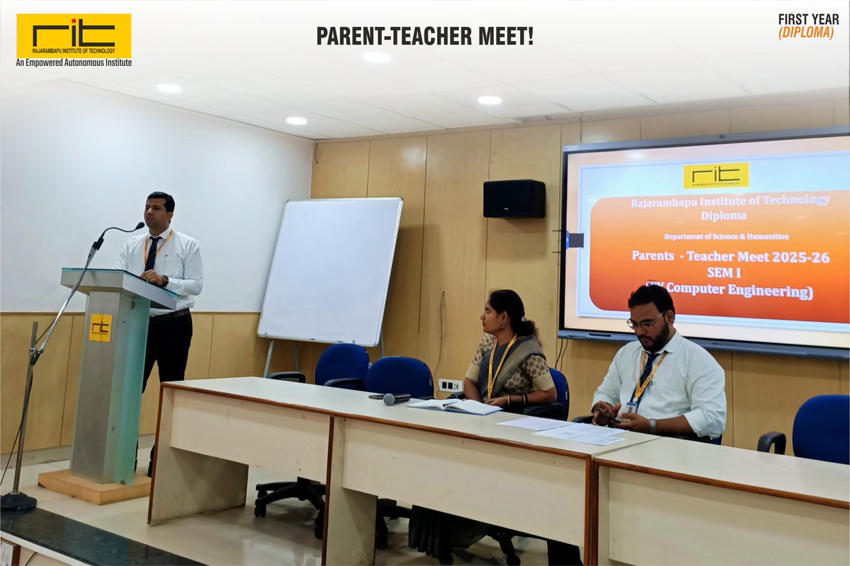 ritindia1983's tweet image. The First Year Diploma Parents-Teachers Meeting was a great success! We appreciated the opportunity to discuss students’ progress and future goals with our supportive parents. 💬🎓

#ParentsTeachersMeeting #StudentProgress #EducationMatters #FutureGoals #ParentEngagement